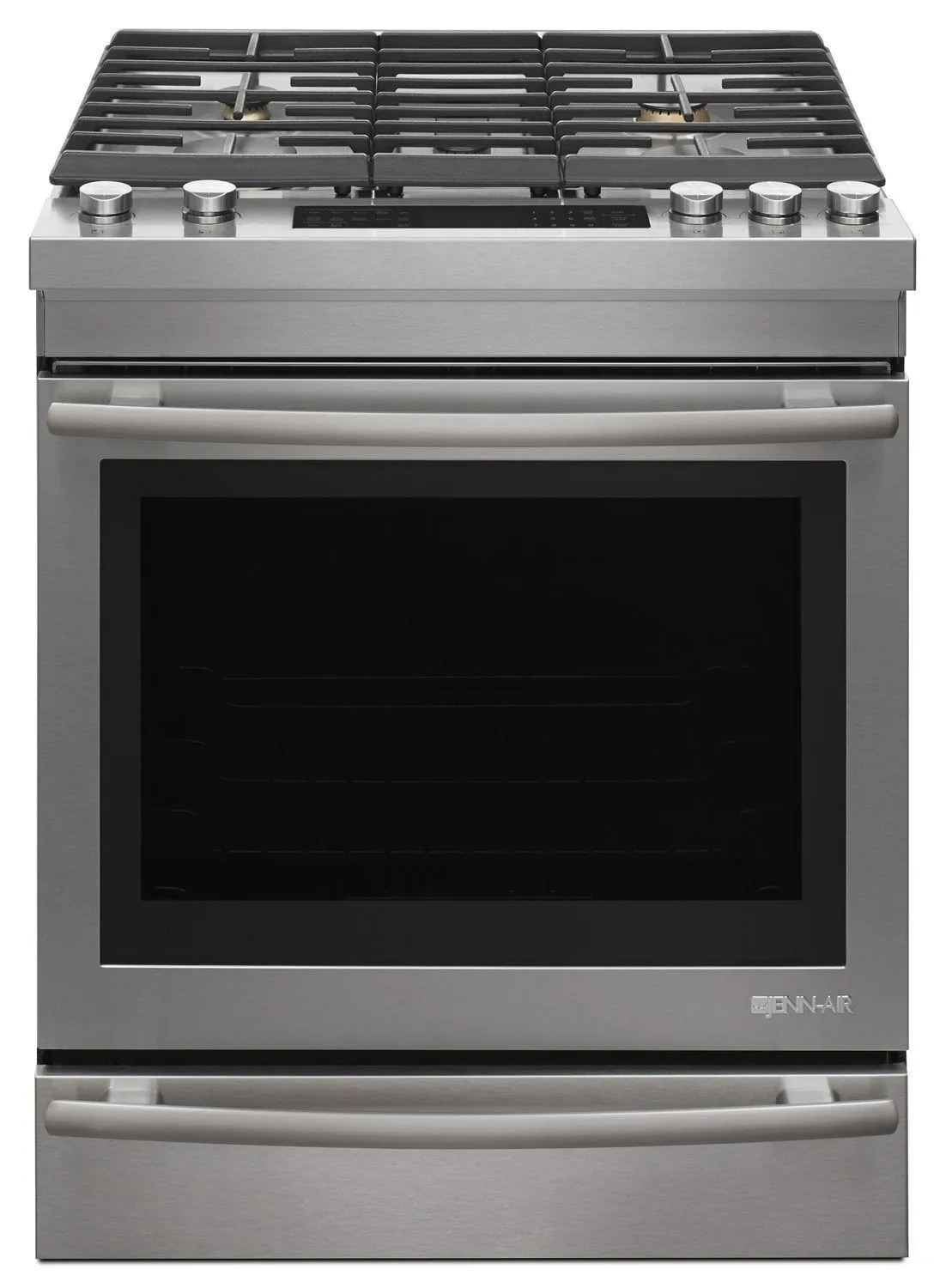 Jennair JDS1450CFS Euro-Style 30" Dual -Fuel Range Stainless Steel Freestanding Ranges freestanding dual fuel range 30 inch