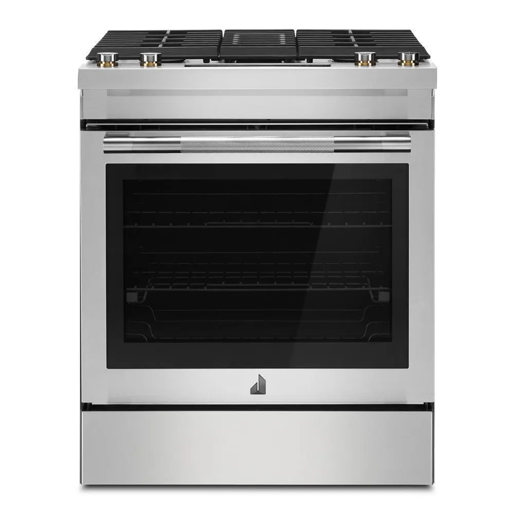 Jennair JDS1750ML 30" Dual-Fuel Downdraft Slide-In Range Slide In Ranges front control slide-in stove