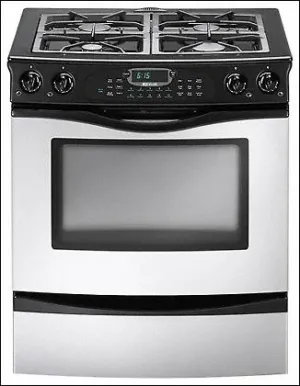 Jennair JDS8850AAS Slide-In Dual-Fuel Range Slide In Ranges front control slide-in stove