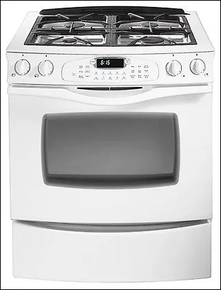 Jennair JDS8850AAW Slide-In Dual-Fuel Range Slide In Ranges front control slide-in stove