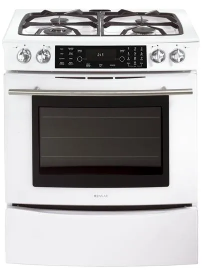 Jennair JDS8850BDW Slide-In Dual Fuel Range Slide In Ranges front control slide-in stove