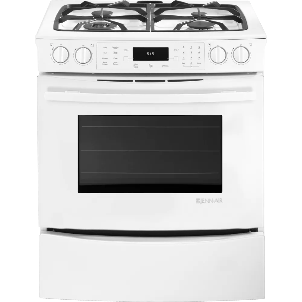 Jennair JDS8850CDW 30" Slide-In Dual-Fuel Range With Convection Slide In Ranges front control slide-in stove