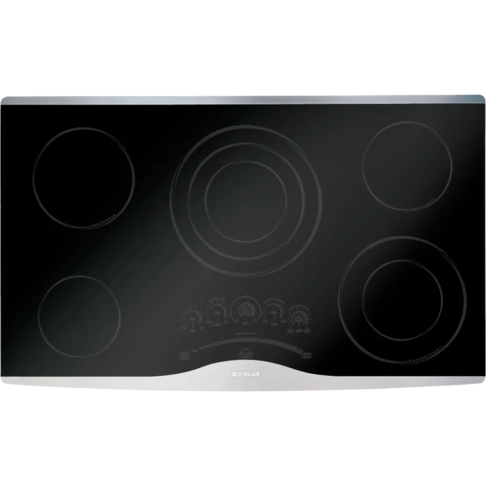 Jennair JEC0536ADS 36" Electric Radiant Cooktop With Electronic Touch Control Cooktops Jenn-Air Cooktops ceramic electric cooktops