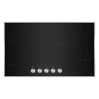 Jennair JEC3536HS Lustre Stainless 36" Electric Radiant Cooktop Electric slide-in electric cooking range
