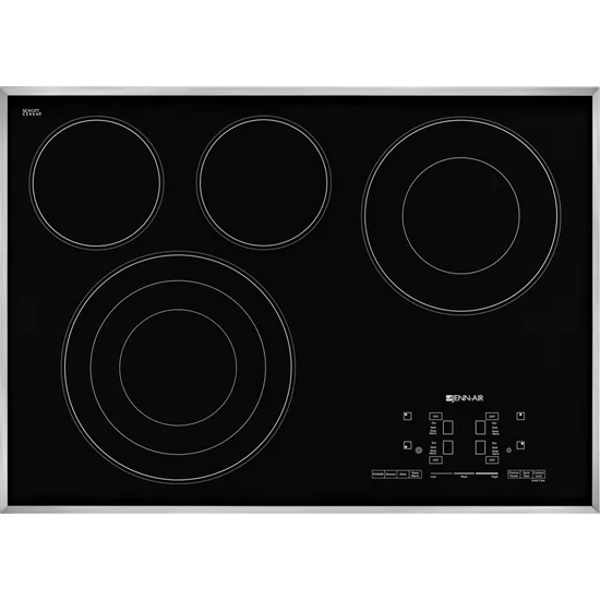 Jennair JEC4430BS 30-Inch Electric Radiant Cooktop With Glass-Touch Electronic Controls Cooktops ceramic electric cooktops