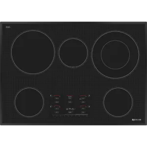 Jennair JEC4530YB Electric Radiant Cooktop With Electronic Touch Control, 30" Electric slide-in electric cooking range