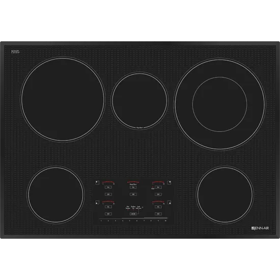 Jennair JEC4530YB Electric Radiant Cooktop With Electronic Touch Control, 30" Cooktops ceramic electric cooktops