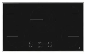 Jennair JEC4536HS Lustre Stainless 36" Electric Cooktop With Glass-Touch Electronic Controls Stainless Steel Cooktops ceramic electric cooktops