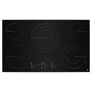 Jennair JEC4536KB Oblivion 36" Electric Radiant Cooktop With Emotive Controls Electric slide-in electric cooking range
