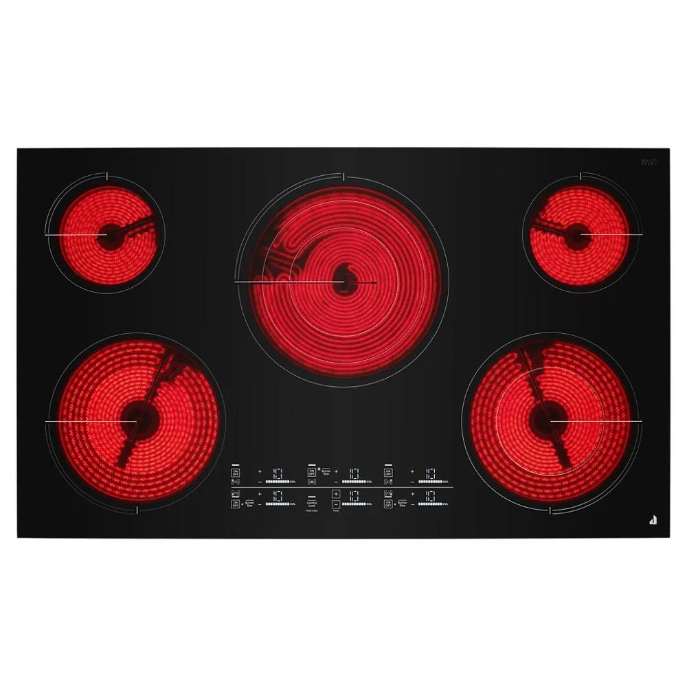 Jennair JEC4536KB Oblivion 36" Electric Radiant Cooktop With Emotive Controls