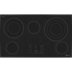 Jennair JEC4536YB Electric Radiant Cooktop With Electronic Touch Control, 36" Electric slide-in electric cooking range