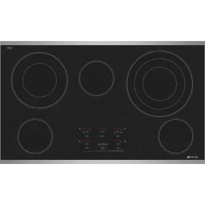 Jennair JEC4536YS Electric Radiant Cooktop With Electronic Touch Control, 36" Electric slide-in electric cooking range