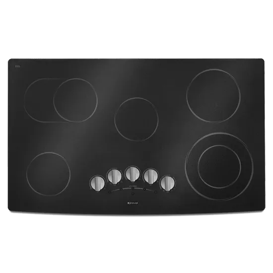 Jennair JEC8536BDB Electric Radiant Cooktop, 36" Cooktops ceramic electric cooktops