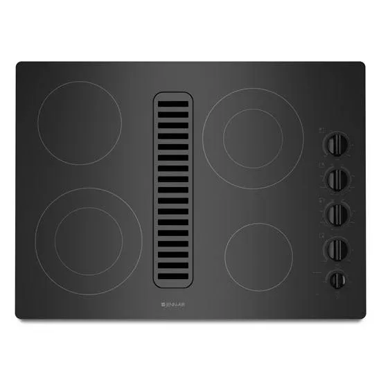 Jennair JED3430WB Jenn-Air Electric Radiant Downdraft, 30" - Black Cooktops ceramic electric cooktops