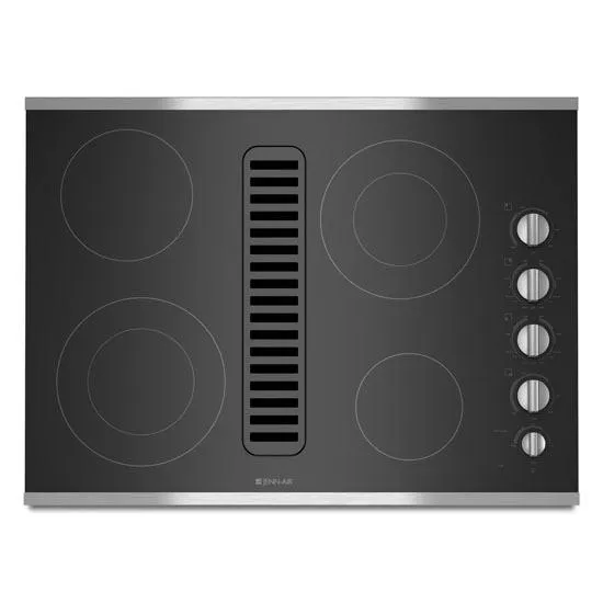 Jennair JED3430WS Jenn-Air Electric Radiant Downdraft, 30" - Stainless Steel Electric slide-in electric cooking range