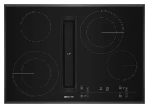 Jennair JED4430GB Black Floating Glass 30" Jx3 Electric Downdraft Cooktop With Glass-Touch Electronic Controls Black Cooktops ceramic electric cooktops