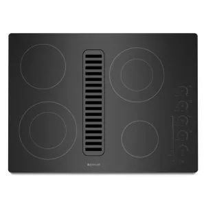 Jennair JED4430WB Jenn-Air Electric Radiant Downdraft Cooktop With Electronic Touch Control, 30" - Black Electric slide-in electric cooking range
