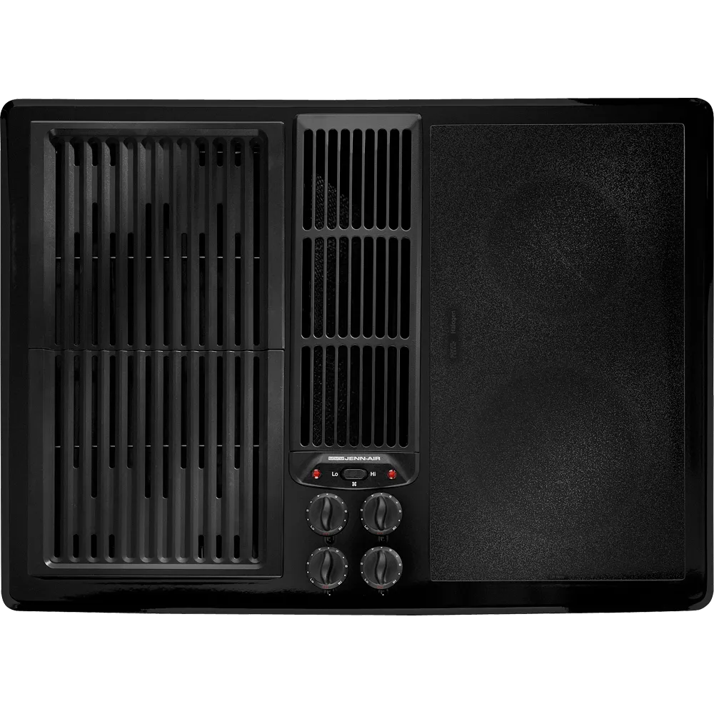 Jennair JED8230ADB Designer Line Modular Electric Downdraft Cooktop, 30" Electric slide-in electric cooking range
