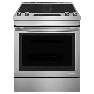 Jennair JES1750FS Euro-Style 30" Electric Downdraft Range Slide In Ranges front control slide-in stove