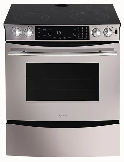 Jennair JES8750BAS 30" Slide-In Electric Range Slide In Ranges front control slide-in stove
