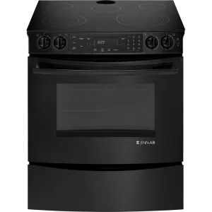Jennair JES8750CAB 30" Slide-In Electric Range Ranges Jenn-Air Slide In Ranges front control slide-in stove