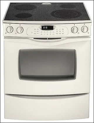 Jennair JES8850AAQ Slide-In Electric Convection Range Slide In Ranges front control slide-in stove