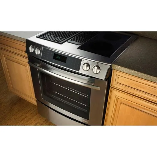 Jennair JES9860CAS Slide-In Modular Electric Downdraft Range With Convection, 30"