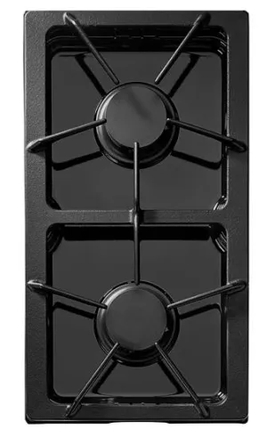Jennair JGA8100ADB Jenn-Air Gas Two-Burner Module (10K Burners) - Black Range Accessories oven racks and replacement trays