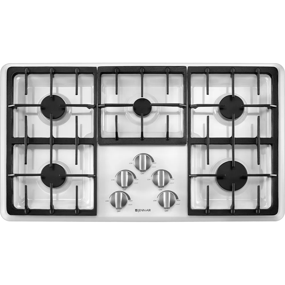 Jennair JGC1536ADW 36" Gas Cooktop Cooktops ceramic electric cooktops