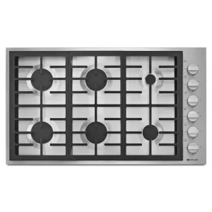 Jennair JGC7636BP Pro-Style 36" 6-Burner Gas Cooktop Gas 4 burner gas range for kitchen