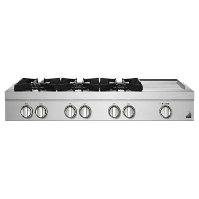 Jennair JGCP548HL Rise 48" Gas Rangetop Cooktops 5 burner cooktops sale