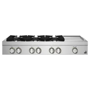 Jennair JGCP548HL Rise 48" Gas Rangetop Cooktops 5 burner cooktops sale