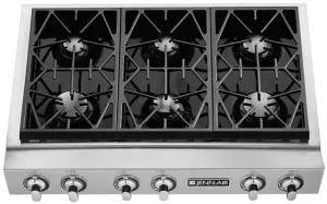Jennair JGCP636ADP 36" Gas Cooktop Cooktops ceramic electric cooktops