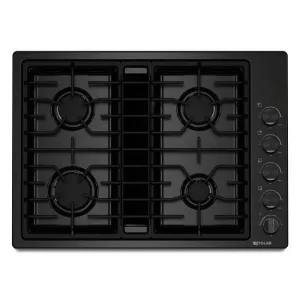 Jennair JGD3430BB Jenn-Air 30" Jx3&#8482; Gas Downdraft Cooktop - Black Gas 4 burner gas range for kitchen