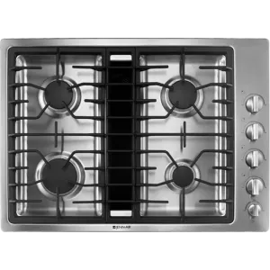 Jennair JGD3430WS Gas Downdraft Cooktop, 30" Gas 4 burner gas range for kitchen