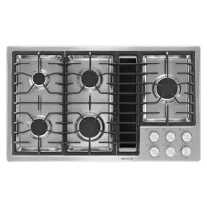 Jennair JGD3536BS Jenn-Air 36" Jx3&#8482; Gas Downdraft Cooktop - Stainless Steel Cooktops ceramic electric cooktops