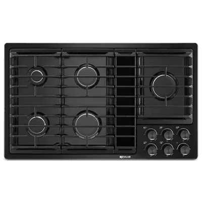Jennair JGD3536GB Black 36"Jx3 Gas Downdraft Cooktop Gas 4 burner gas range for kitchen