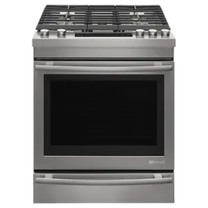 Jennair JGS1450FS Euro-Style 30" Slide-In Gas Range Slide In Ranges front control slide-in stove
