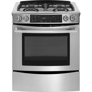 Jennair JGS8850CDS Slide-In Gas Range With Convection, 30" Slide In Ranges front control slide-in stove