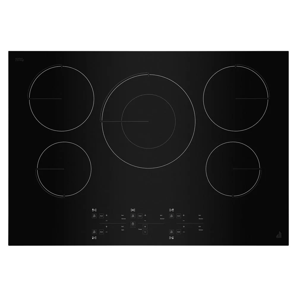 Jennair JIC4530KB 30 5 Zones Induction Cktp Electric slide-in electric cooking range