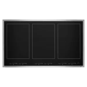 Jennair JIC4736HS Lustre Stainless 36" Induction Flex Cooktop Induction portable induction cooktop double burner