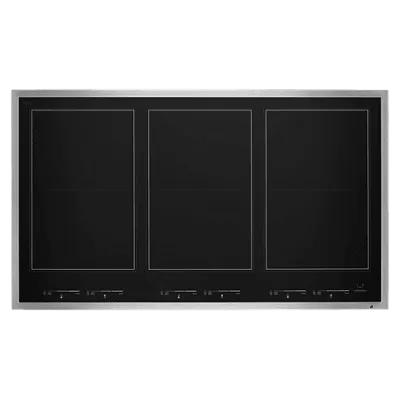 Jennair JIC4736HS Lustre Stainless 36" Induction Flex Cooktop Induction portable induction cooktop double burner