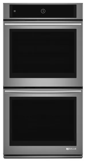 Jennair JJW2727DS Euro-Style 27" Double Wall Oven With Upper Multimode Convection System Stainless Steel Double Wall Ovens built-in double oven 30 inch