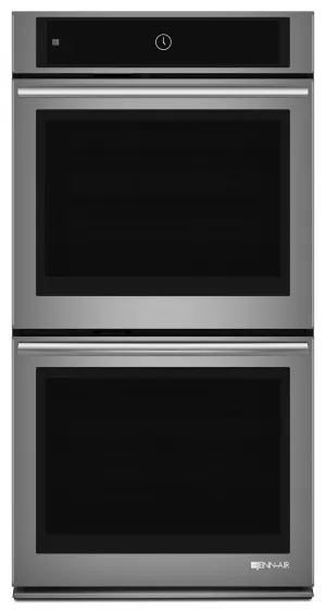 Jennair JJW2827DS Euro-Style 27" Double Wall Oven With Multimode Convection System Stainless Steel Wall Ovens convection wall oven with steam assist