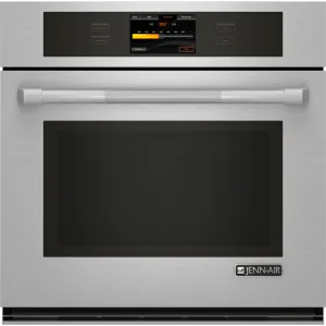 Jennair JJW3430WP Single Wall Oven With V2 Vertical Dual-Fan Convection System, 30" Wall Ovens convection wall oven with steam assist