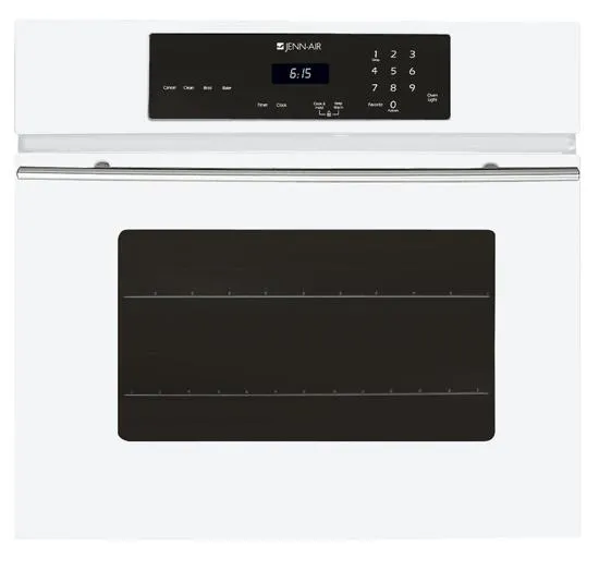 Jennair JJW8330DDW 30" Electric Single Built-In Oven Single Wall Ovens single oven with self-cleaning feature