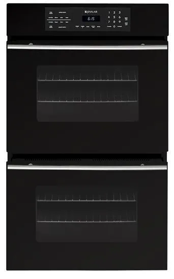 Jennair JJW8430DDB 30" Electric Double Built-In Oven Wall Ovens convection wall oven with steam assist