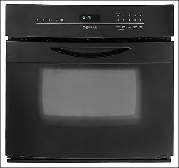 Jennair JJW8527CAB 27" Single Electric Self-Clean Wall Oven Single Wall Ovens single oven with self-cleaning feature