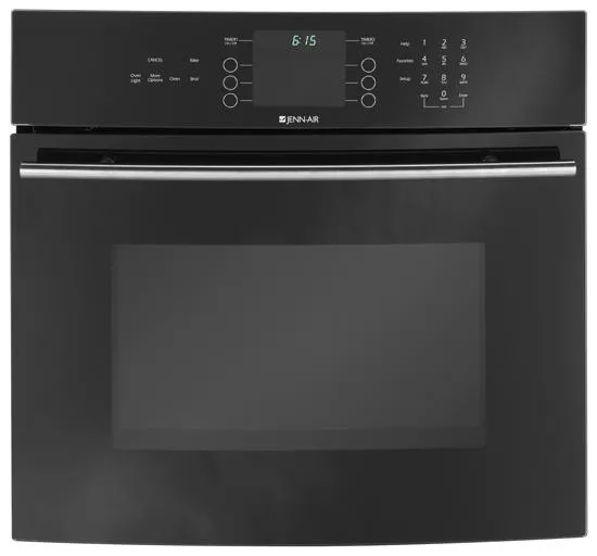 Jennair JJW8527DDB 27" Electric Single Built-In Oven Single Wall Ovens single oven with self-cleaning feature