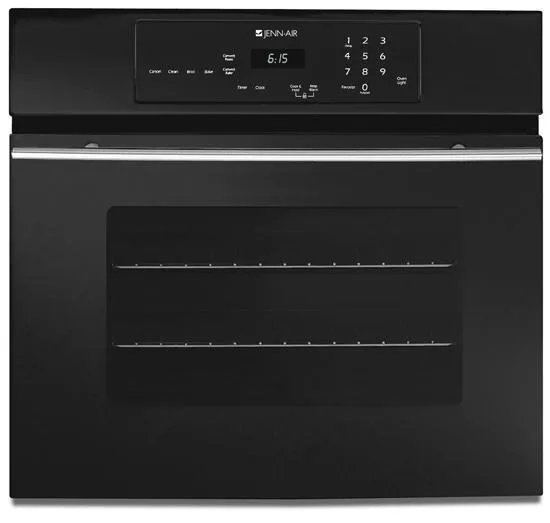 Jennair JJW9327DDB 27" Electric Single Built-In Oven With Convection Wall Ovens convection wall oven with steam assist